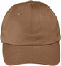 Big Accessories BX880SB Unstructured 6 Panel Cap Heritage Brown Brown / One Size Fits Most