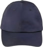 Big Accessories BX880SB Unstructured 6 Panel Cap Navy Navy / One Size Fits Most