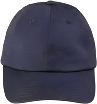 Big Accessories BX880SB Unstructured 6 Panel Cap Navy Navy / One Size Fits Most