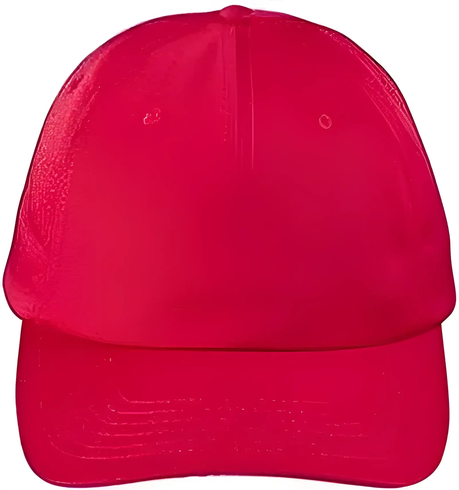 Big Accessories BX880SB Unstructured 6 Panel Cap Red Red / One Size Fits Most