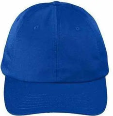 Big Accessories BX880SB Unstructured 6-Panel Cap - True Royal - Royal / One Size Fits Most