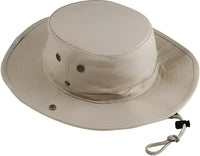 Big Accessories HCO Canvas Outlander Hat - Natural - Natural / One Size Fits Most