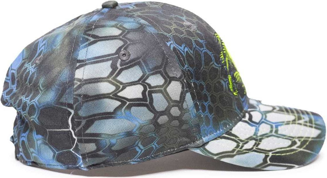 OC Sports BON-020 Fishing Adjustable Cap - Kryptek Neptune | HIT a Double