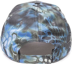 OC Sports BON-020 Fishing Adjustable Cap - Kryptek Neptune | HIT a Double