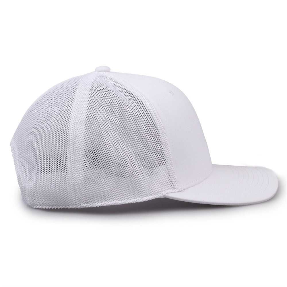 The Game GB518 Everyday Trucker Cap - White - HIT a Double - 8