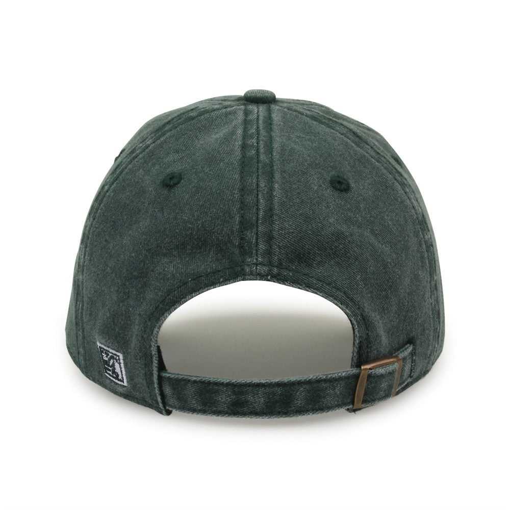 The Game GB465 Pigment Dyed Twill Cap - Bottle Green sand - HIT a Double - 5