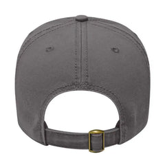 Cap America I1002 Relaxed Golf Cap - Charcoal - Dark Gray / One Size Fits Most