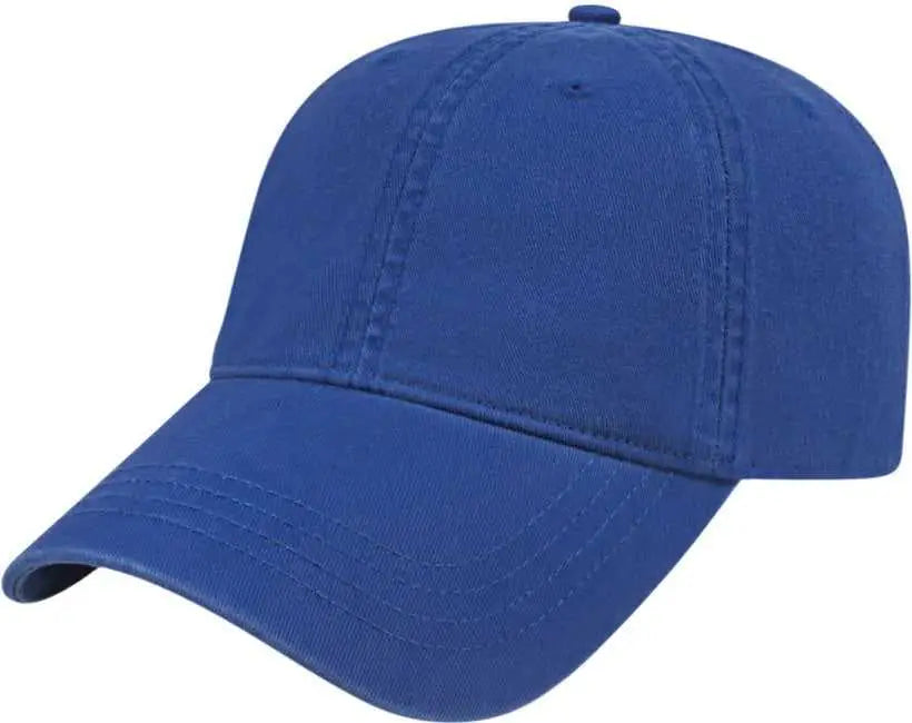Cap America i1002 Relaxed Golf Dad Hat Cap - Royal - Royal / One Size Fits Most