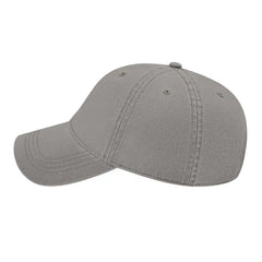 Cap America I1002 Relaxed Golf Cap - Gray - Gray / One Size Fits Most