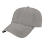 Cap America I1002 Relaxed Golf Cap - Gray - Gray / One Size Fits Most