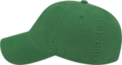 Cap America I1002 Relaxed Golf Cap - Green - Green / One Size Fits Most