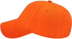 Cap America I1002 Relaxed Golf Cap - Orange - Orange / One Size Fits Most