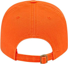 Cap America I1002 Relaxed Golf Cap - Orange - Orange / One Size Fits Most