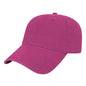 Cap America I1002 Relaxed Golf Cap - Plum - Cardinal / One Size Fits Most