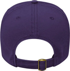 Cap America I1002 Relaxed Golf Cap - Purple - Purple / One Size Fits Most