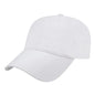 Cap America I1002 Relaxed Golf Cap - White - White / One Size Fits Most