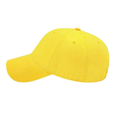 Cap America I1002 Relaxed Golf Cap - Yellow - Yellow / One Size Fits Most