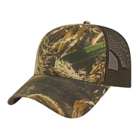 Cap America I2005 Camo Trucker Mesh Back Cap Realtree Max 5 Brown Realtree Brown / One Size Fits Most