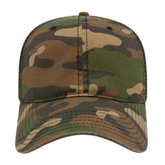 Cap America I2008 Woodland Camo with Soft Mesh Back Cap Woodland Black Multi colored / One Size Fits Most