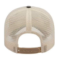 Cap America I2008 Woodland Camo with Soft Mesh Back Cap Brown Camo Stone Brown Ivory / One Size Fits Most