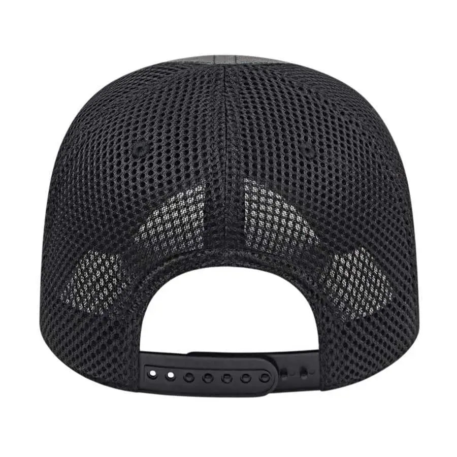 Cap America I2012 Tactical Tonal Screen Print Cap - Charcoal Black - Dark Gray Black / One Size Fits Most