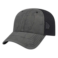 Cap America I2012 Tactical Tonal Screen Print Cap Charcoal Black Dark Gray Black / One Size Fits Most