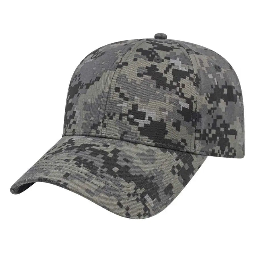 Cap America I2015 Digital Camouflage Cap - Digital Gray - Gray / One Size Fits Most