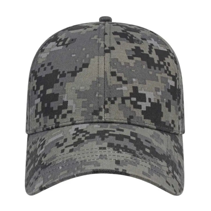 Cap America I2015 Digital Camouflage Cap - Digital Gray - Gray / One Size Fits Most