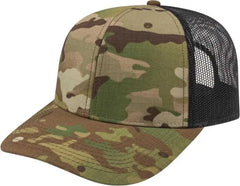 Cap America I2021 MultiCam Mesh Back Cap MultiCam Black Black MultiCam Black Black / One Size Fits Most