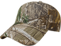Cap America I2028 Polyester Large Mesh Camo Cap - Realtree AP - Realtree AP / One Size Fits Most