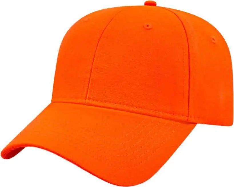 Cap America I2030 Structured Six Panel Camo Cap - Blaze - Blaze / One Size Fits Most
