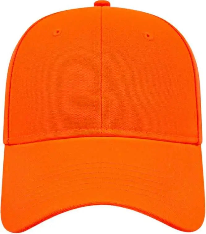 Cap America I2030 Structured Six Panel Camo Cap - Blaze - Blaze / One Size Fits Most