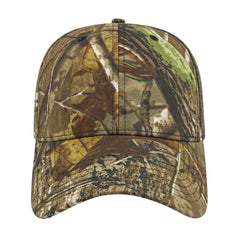 Cap America I2030 Structured Six Panel Camo Cap - Realtree Ap - Realtree / One Size Fits Most