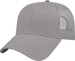 Cap America I3005 Mesh Back Cap - Gray - Gray / One Size Fits Most