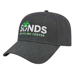 Cap America I3007 Recycled Cap - Charcoal Heather - Dark Gray / One Size Fits Most