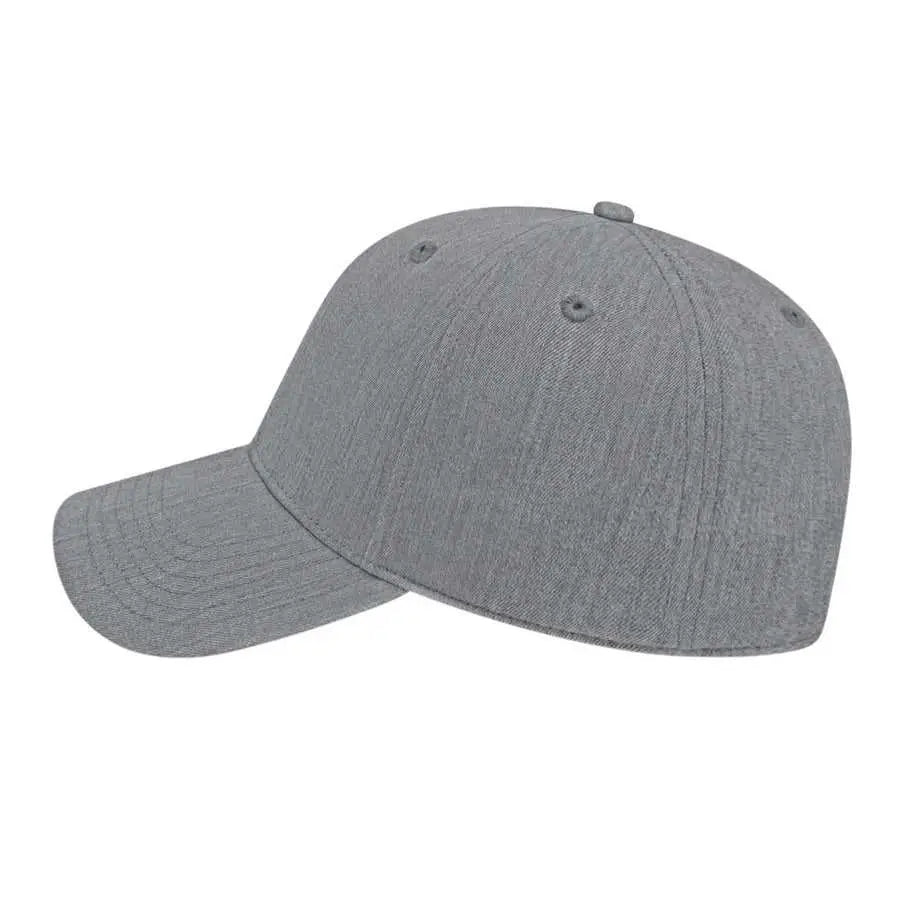 Cap America I3007 Recycled Cap - Gray Heather - Gray / One Size Fits Most