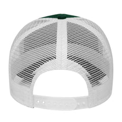 Cap America I3025 Two Tone Mesh Back Cap - Forest Green White - Forest White / One Size Fits Most