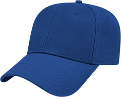Cap America I3034 Chino Twill with Snap Tab Closure Cap Royal Royal / One Size Fits Most
