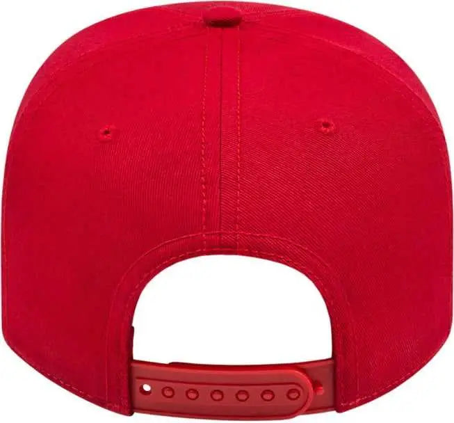 Cap America I3034 Chino Twill with Snap Tab Closure Cap - Royal - Royal / One Size Fits Most