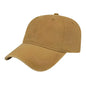 Cap America I3037 Cotton Canvas Cap - Cider - Tan / One Size Fits Most