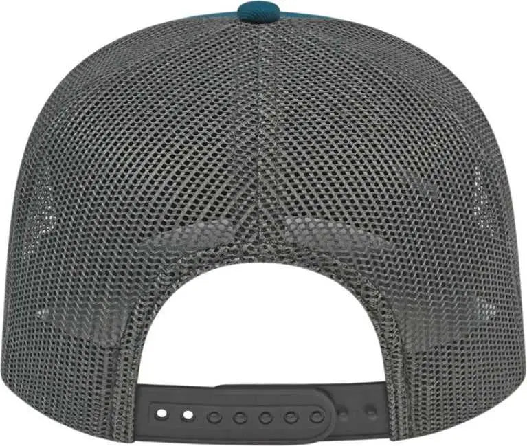 Cap America I3038 Poly/Cotton Mesh Back Cap - Marine Blue Charcoal - Marine Blue Charcoal / One Size Fits Most