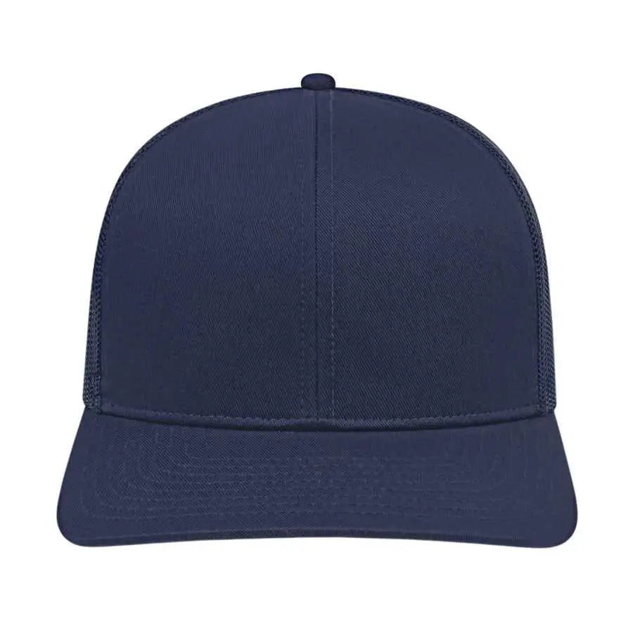 Cap America I3038 Poly/Cotton Mesh Back Cap - Navy - Navy / One Size Fits Most