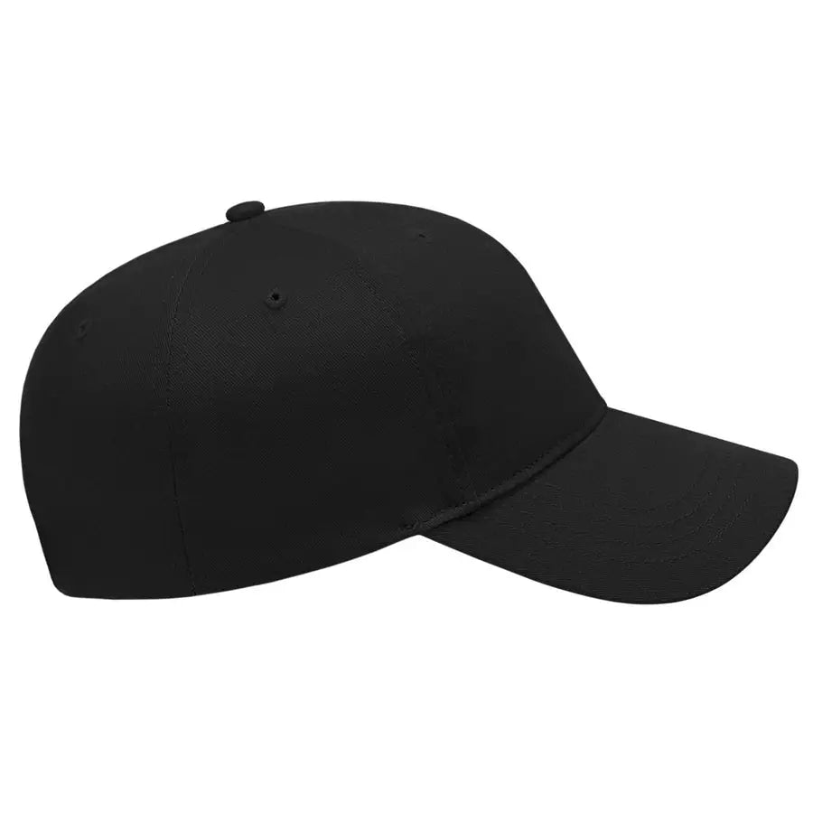 Cap America I5000 Lightweight Low Profile Cap - Black - Black / One Size Fits Most