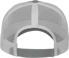 Cap America I5003 Polyester Mesh Back Cap - Gray Black - Gray Black / One Size Fits Most