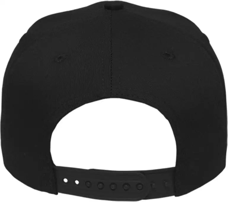 Cap America I5050 Five Panel Cap - Black - Black / One Size Fits Most