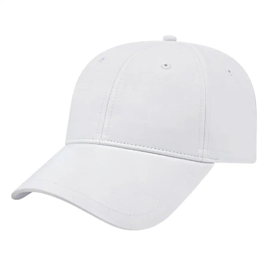 Cap America i7007 Soft Fit Active Wear Cap - White - White / One Size Fits Most