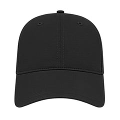 Cap America I7007 Soft Fit Solid Active Wear Cap Black Black / One Size Fits Most