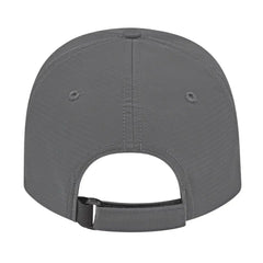 Cap America I7023 Structured Solid Active Wear Cap Charcoal Dark Gray / One Size Fits Most