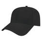 Cap America I7035 Lightweight Polyester Performance Cap Black Black / One Size Fits Most