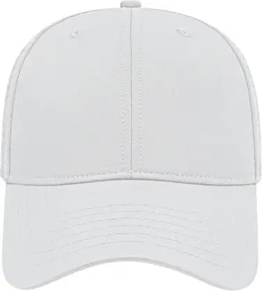 Cap America I7038 Perforated Polyester Cap - White - White / One Size Fits Most